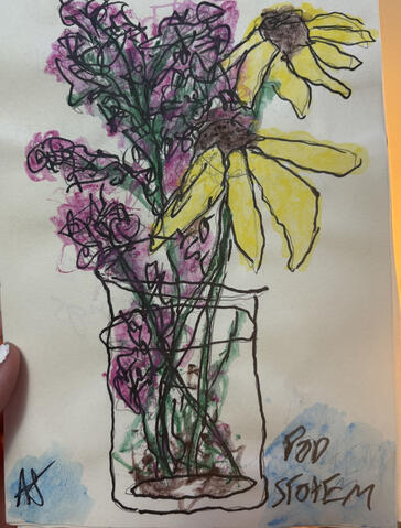 Watercolor flowers